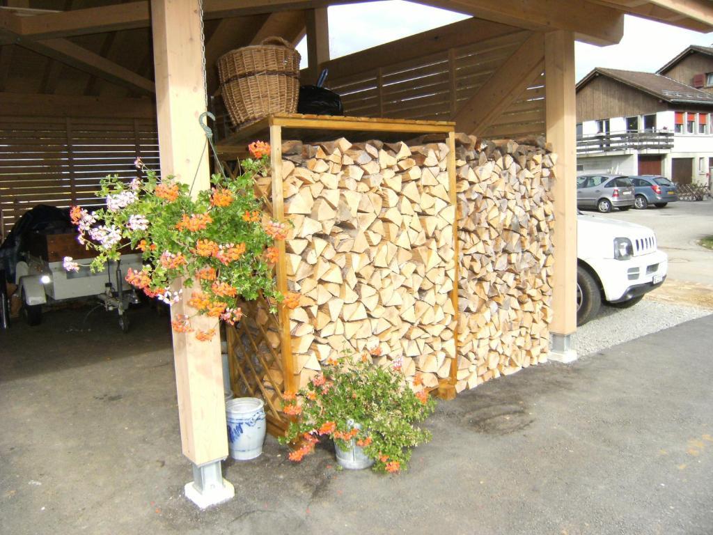 Appartement De Vacances Niederer La Côte-aux-Fées Zewnętrze zdjęcie